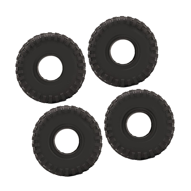 1.9in RC Car Tire Uneven Texture Surface Stable Grip Rubber