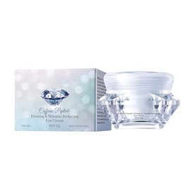 Bluemega Crema Ocular de Cafeína y Péptidos, Tratamiento Anti-Arrugas | Reafirmante, Reduce Arrugas Finas y Ojeras, Hidrata el Contorno de Ojos, Para 
