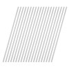 sourcing map 20Pcs Round Steel Rods, 1.3mm x 100mm SKD11