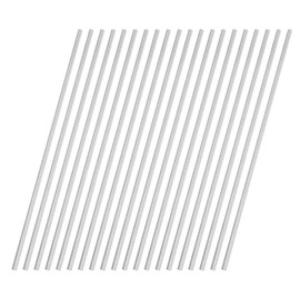 sourcing map 20Pcs Round Steel Rods, 1.3mm x 100mm SKD11 Steel Solid Lathe Bar Stock Tool for Shaft Gear Drill Lathes Boring Machine