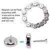 12Pcs Super Strong Neodymium Magnet with Holes, Ring Rare Earth