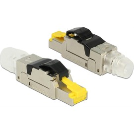 DeLOCK RJ45 Connector Feldkonfektionierbar Cat 8 Metal