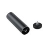 Dnyta 4Pcs 6inch Frosted Support Legs, Aluminum Alloy Adjustable Height