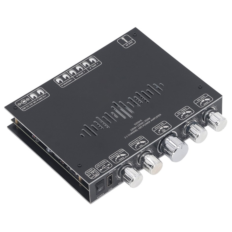 BT 5.1 Amplifier Board Stereo 2.1 Channel 350W 220W X