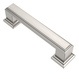 Alzassbg 10 Pack Brushed Satin Nickel Cabinet Pulls, 3 Inch(76mm) Hole Centers Cabinet Handles Kitchen Hardware for Cabinets and Drawer AL3071SN