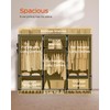 CASAMAYA Portable Closet, 81.1 Inch Extra Large Capacity Wardrobe Closet