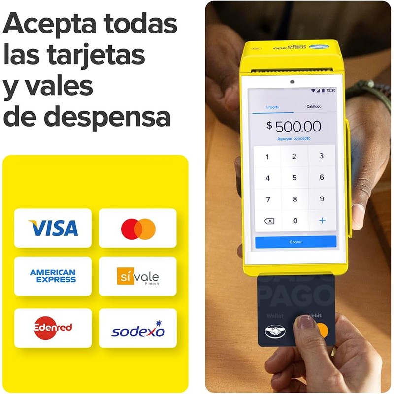 MERCADO PAGO POINT Smart 2, Terminal para Tarjetas con Internet
