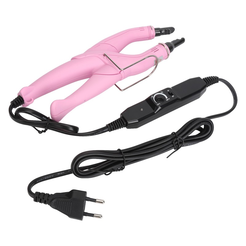 Professional Hair Extensions Tool Temp Adjustable Even Heating Fusion Heat