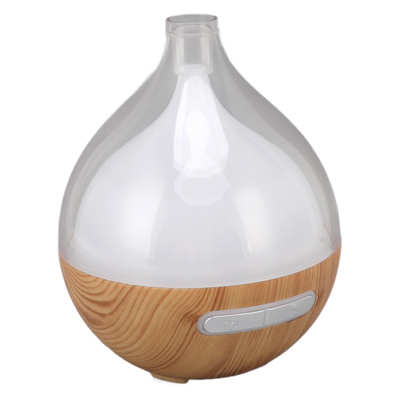 Wood Grain Humidifier USB Power Supply Aromatherapy Diffuser with Night
