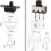 Kiligen 40PCS Slide Switch 250V/3A, 1P2T SPDT 3 Pin 2