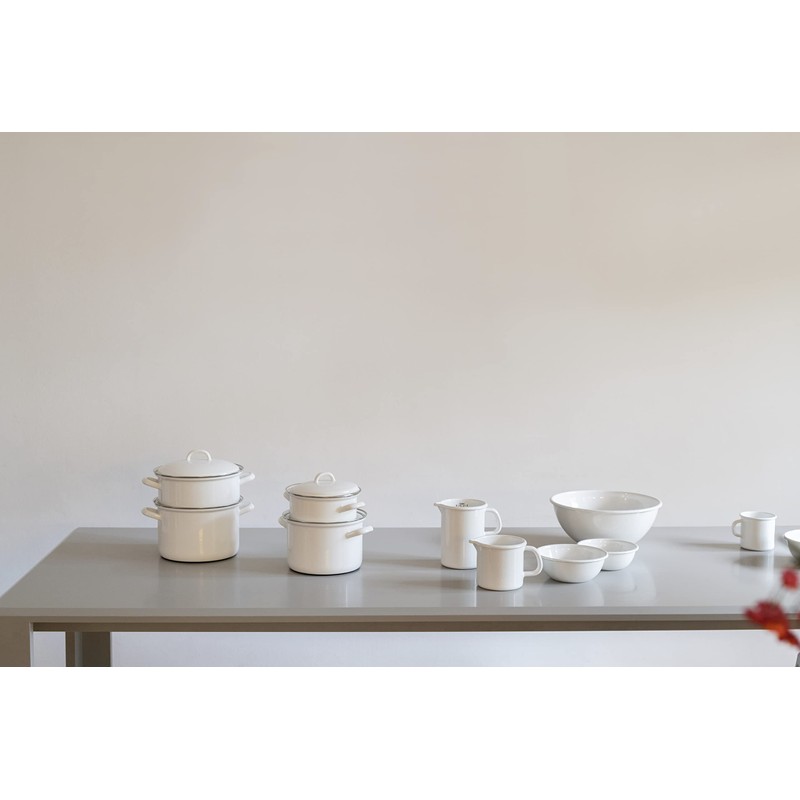 Riess 0299-033 Classic Coffee-Bowl, Diameter-10 cm White