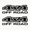 Autodomy 4x4 Off Road SUV Stickers Pack 2 Units for