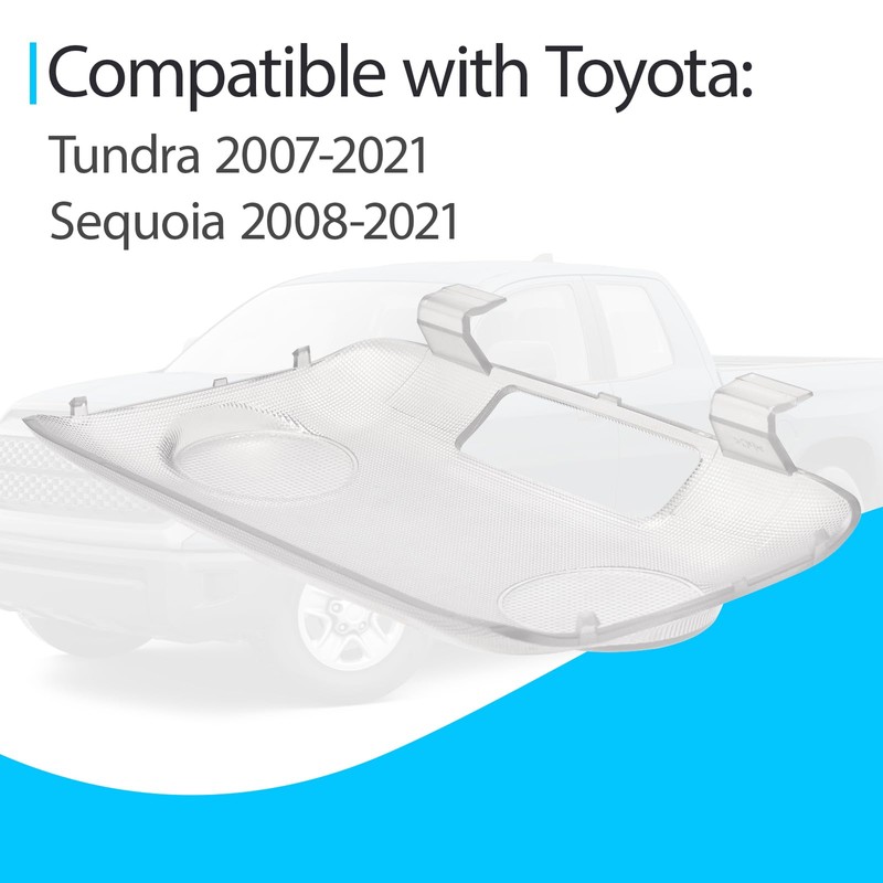 Reading Dome Assembly Light Cover Compatible with Toyota Sequoia 2008-2021