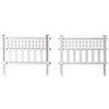 Gardenised Plastic Outdoor Decor Garden Flower Edger Fence, Border, Set
