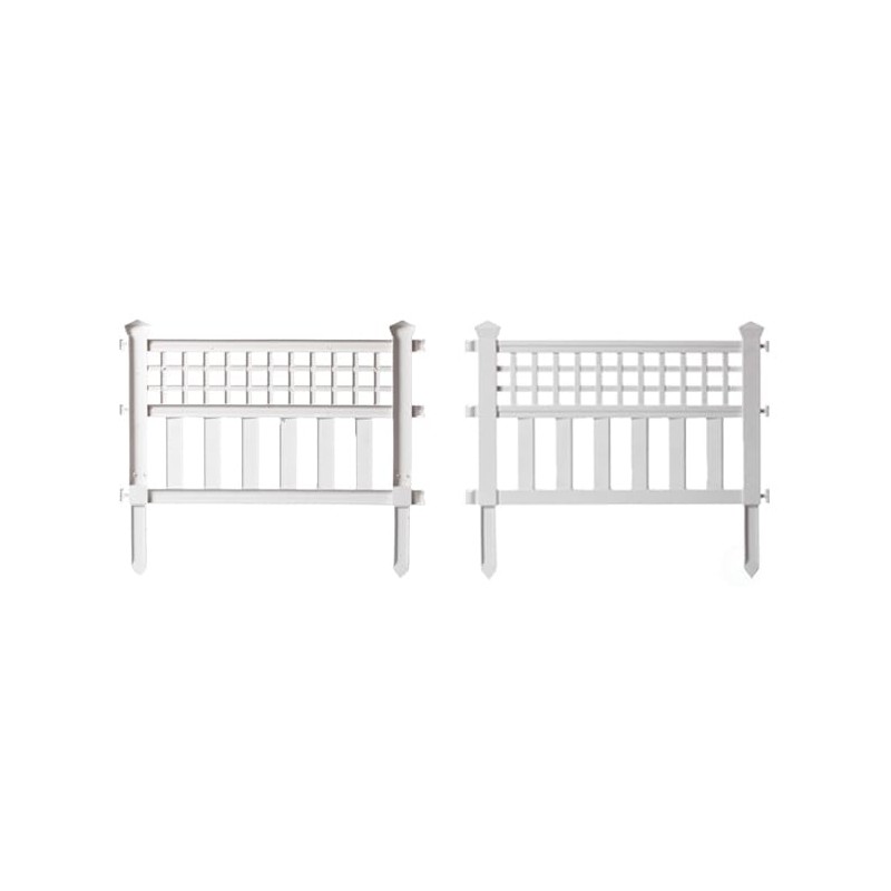Gardenised Plastic Outdoor Decor Garden Flower Edger Fence, Border, Set