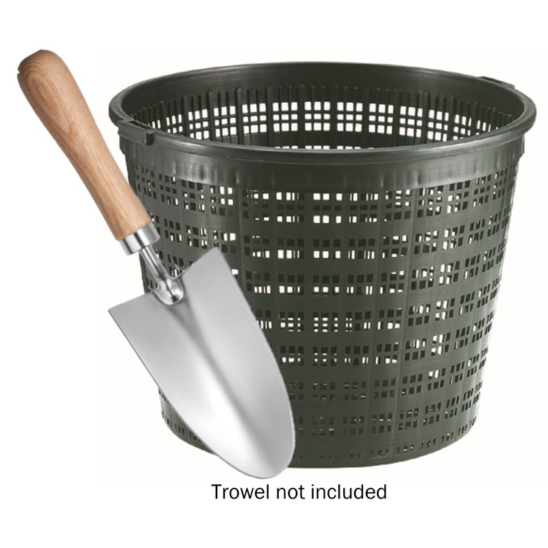 Little Giant UPB-R9-PW Round Aquatic Plant Basket for Ponds, 9.3