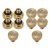 M METERXITY 10-Pack Brass Misting Nozzle, 0.004" 0.1mm Orifice 10/24