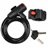 Bicycle Bike Lock Anti-Theft Steel Cable – Portable Security Lock