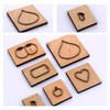 Leather Cutting Die Strip, C11 Round Circle Shape Reusable Simple