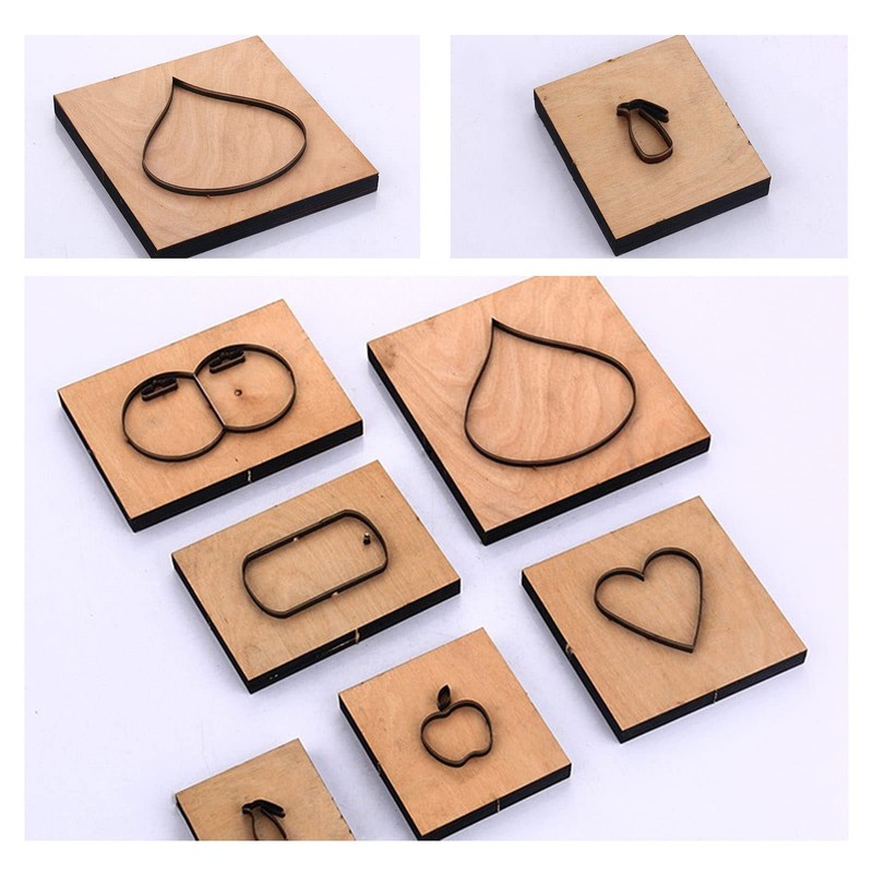Leather Cutting Die Strip, C11 Round Circle Shape Reusable Simple