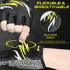 WESTWOOD FOX Cycling Gloves for Men Women–Anti-Slip Padded Half Finger