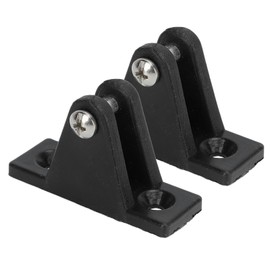 Pack of 2 Bimini Top Deck Hinge Marine Boat Deck Hinge Mounting Nylon Bimini Top Mounting Awning Hardware for Safe Boat Trips at Sea
