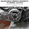 NYTKL Adjustable Locking Spanner Wrench, Magneto Fly Wheel Clutch Hub