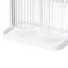 Utensil Holder Organizer for Countertop Chopstick Drainage Box 2 Divided