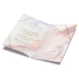 Prime Greetings Sympathy Card Loss of Father (Dad), Made in America, Eco-Friendly, Thick Card Stock with Premium Envelope 5in x 7.75in, Packaged in Protective Mailer