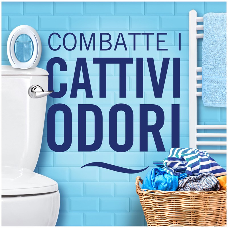 Ambi Pur Bagno Profumatore Per Ambienti, 8 Profumatori Bagno, Fragranza
