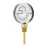 PIC Gauges TRI-HD-302L-E Bottom Mount Industrial Heavy Duty Round Dial