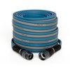 FITT HiFlo Water Hose 100ft, Multipurpose Flat Garden Hose, Easy