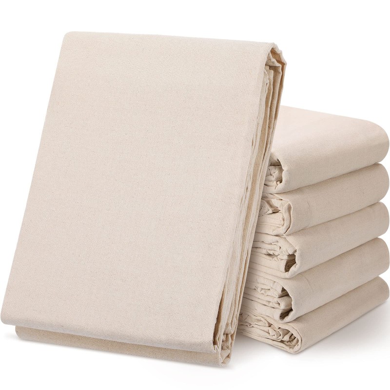 6 Pcs Drop Cloth for Painting, 6 x 9 ft