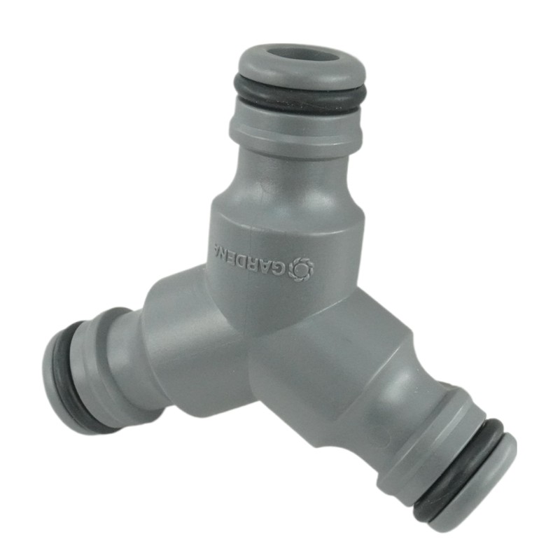 Fittingstore - Gardena Coupling Connector 2-Way and 3-Way (3-Way, Material: