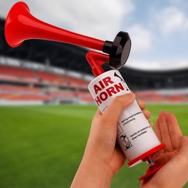 Erzekrim Air Horn Compressed Air Horn Handheld Sports Horn Portable Noise Maker Horn for Starting Whistle Football Fanfare Compressed Air