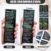 Gueevin 70 Pcs Psalm 91 Bookmarks Christian Bookmarks with Bible