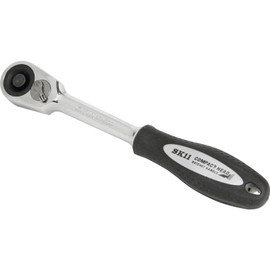 SK11 Ratchet Handle with Grip, Socket Size 6.35mm (1/4 inch) SRH2CG