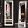Hasipu Full Length Mirror with Lights, 56" x 16" LED