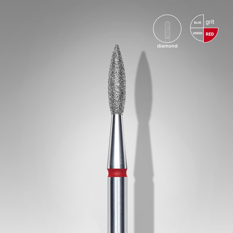 STALEKS PRO - Diamond Bit - Sharp Flame (Red Ring)