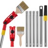 Multi-Angle Paint Roller Extension Pole Holder, Paint Brush Extender Holder