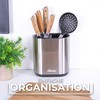 vileda Kitchen Organiser Stainless Steel - Container for Storage of