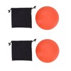 2Pcs Golf Force Pads Orange Rubber Reusable Skill Improvement Enhanced