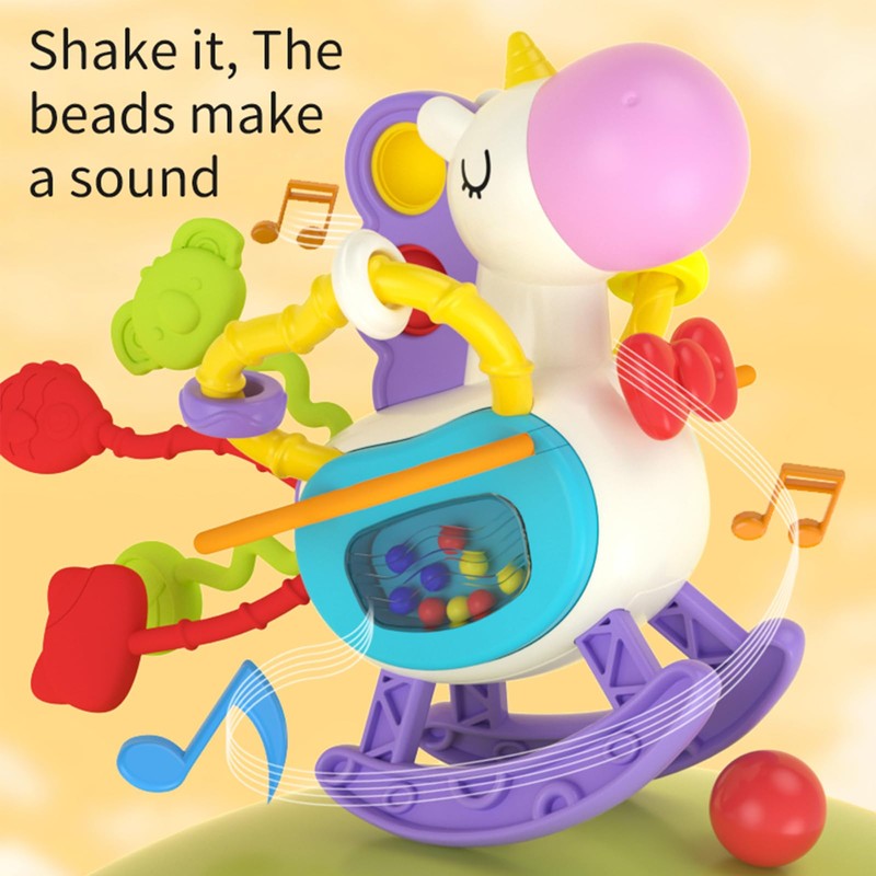 MYLONGINGCHARM Busy Activity Montessori Toy for Fine Motor Skills from