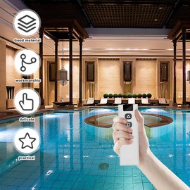 Sporgo Wireless Roller Shutter Control Retrofit Set: Wireless Switch for Roller Shutters Blinds Awnings, 2.4GHz Consists of RF Remote Control + Receiver Module for Roller Shutter Motor Blinds