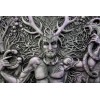 Ebros Wicca Horned God Cernunnos Wall Plaque Masculine Divinity Neopaganism