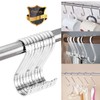 18 Pack S Hooks Stainless Steel S Shaped Hooks Heavy