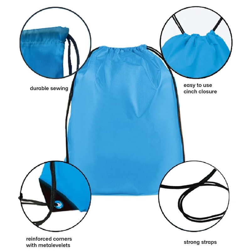 JohahaTim Drawstring Backpack Bulk Draw String Backpack Bags DIY Gym