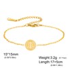 Saint Benedict Bracelet Stainless Steel Exorcism Medal Adjustable Chain Bracelet