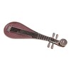 Incense Burner Holder Unique Chinese Lute Design Premium Copper Sturdy