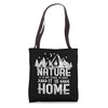 Funny Nature Lover Outdoor Adventure Fan Tee Tote Bag